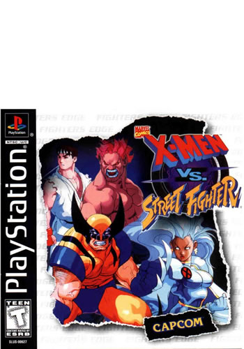 X-Men vs. Street Fighter (PS1)