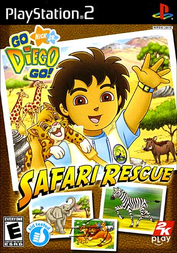 Go Diego Go! Safari Rescue (PS2)