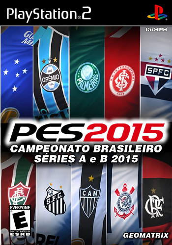 PES 2015: Campeonaro Brasileiro Srie A/B 2015 (PS2)