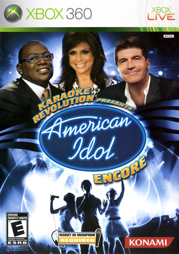Karaoke Revolution: American Idol Encore (Xbox360)