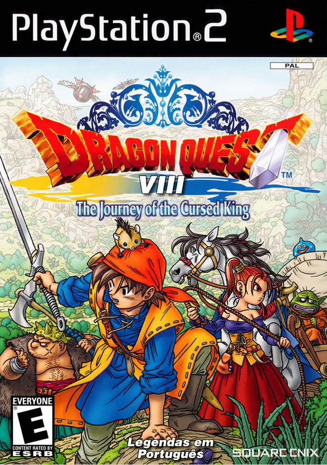Dragon Quest 8: The Journey of the Cursed King - Português (PS2)
