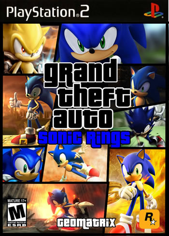 GTA Sonic Rings (PS2)
