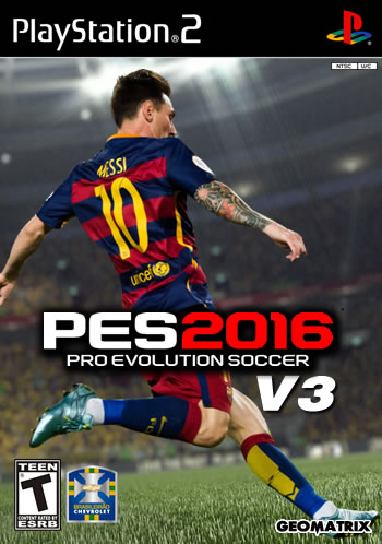 PES 2016 V3 - Atualizado Maio/2016 (PS2)