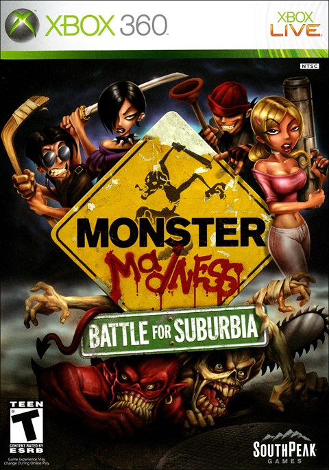 Monster Madness: Battle for Suburbia (Xbox360)
