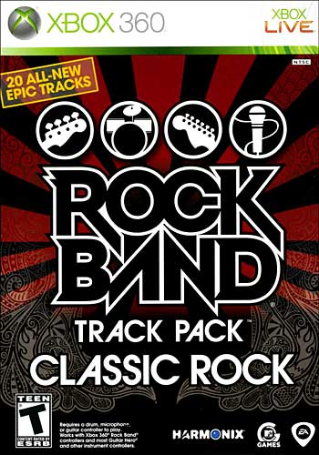 Rock Band: Classic Rock Track Pack (Xbox360)