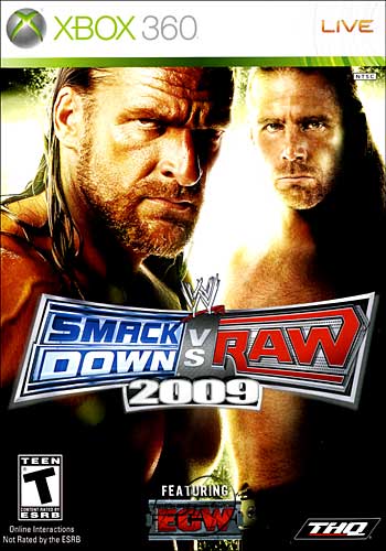 WWE Smackdown! Vs. Raw 2009 (Xbox360)